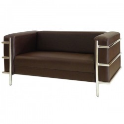 Sillón Corbu Love Seat Piel